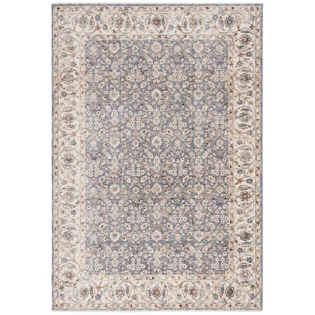 Safavieh 2 x 8 ft. Heirloom 700 Rectangle Power-Loomed Rug Ivory & Blue HRL701A-28